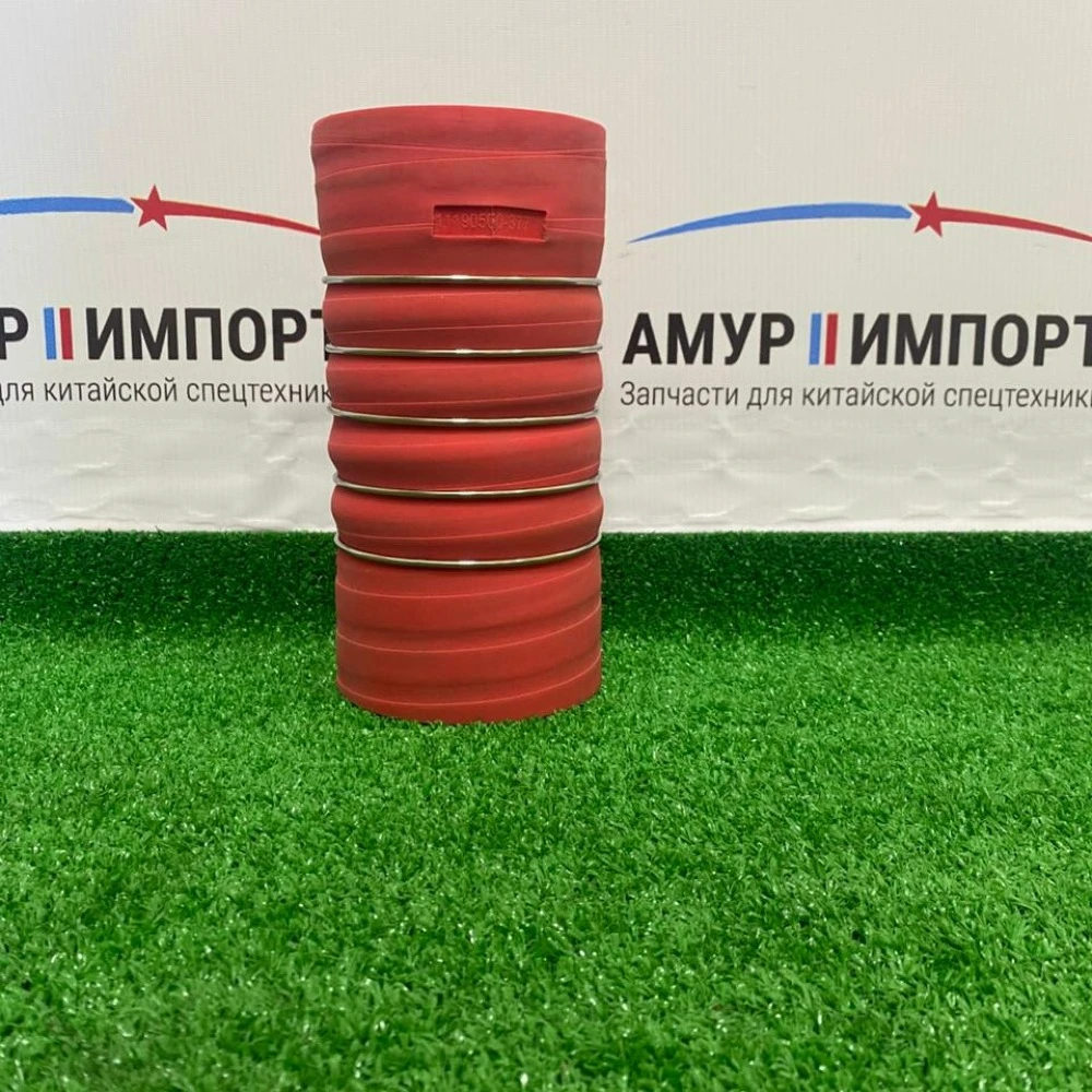 Патрубок интеркулера гофрированный L=210 d=100 FAWJ7, J6 3310, 1119050-377D